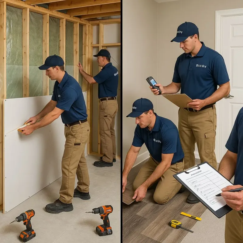 Repairs and Reconstruction process in Orange County, CA