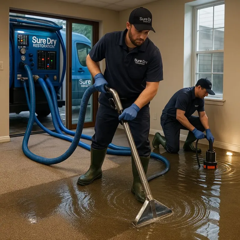 Water Extraction and Removal process in Orange County, CA